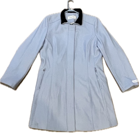 Calvin Klein Wool Coat - Picture 1 of 12